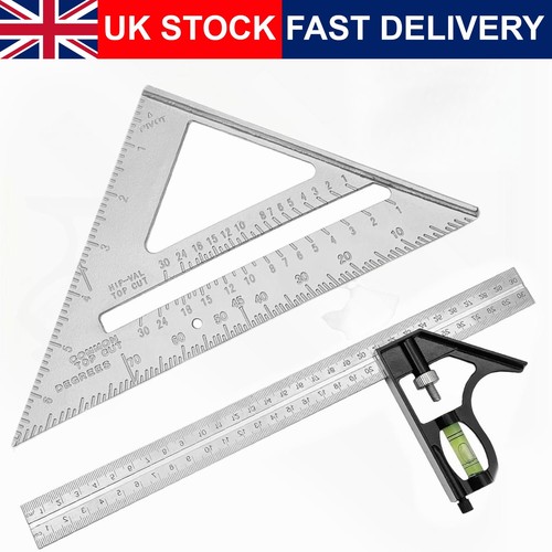 Combination square set 2pc - 2pc, 12