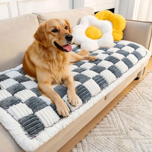 Thicken plaid sofa - thicken, 1