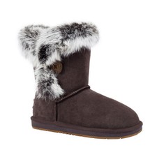 UGG Short Classic Button Boots Womens Australian Premium Sheepskin Wool Non-slip