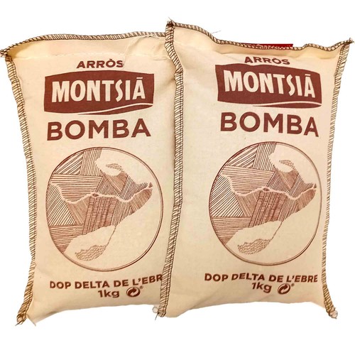 Spanish paella bomba - spanish,