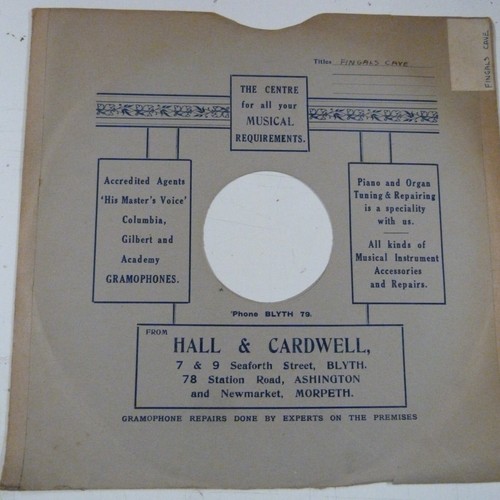 78rpm gramophone record - 12",