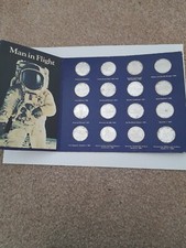 SHELL 1970s Man in Flight Coin