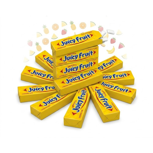 Wrigley juicy fruit - juicy, chewing
