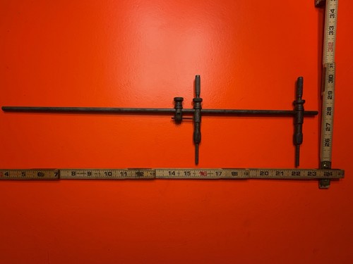 Vintage steel trammel heads - steel,