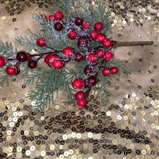 Next Gold Sequin Table Runner 220cm Long Christmas Wedding Party Home Decor