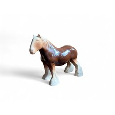 Vintage Dark Brown and white