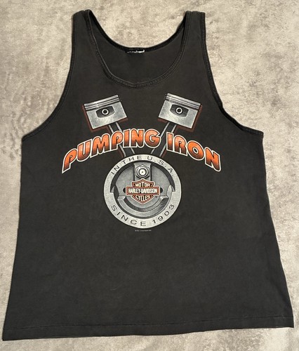 Vintage harley davidson tank - vintage,
