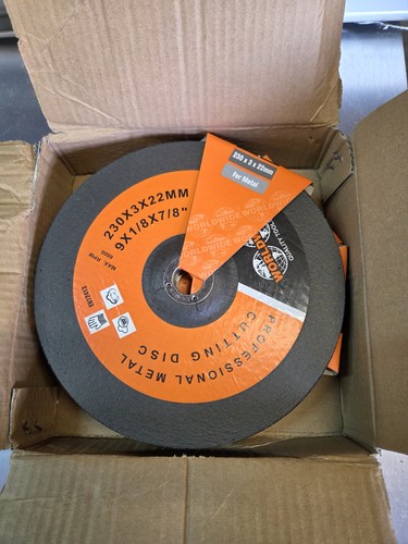 Metal cutting discs 230mm - 230mm, x