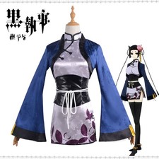 Black Butler Ranmao Cosplay Costume Halloween Carnival Suits Fancy Dress Outfits