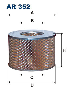Air filter filtron - ar, for