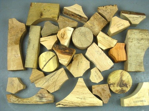 7kg wood offcuts box - wood,