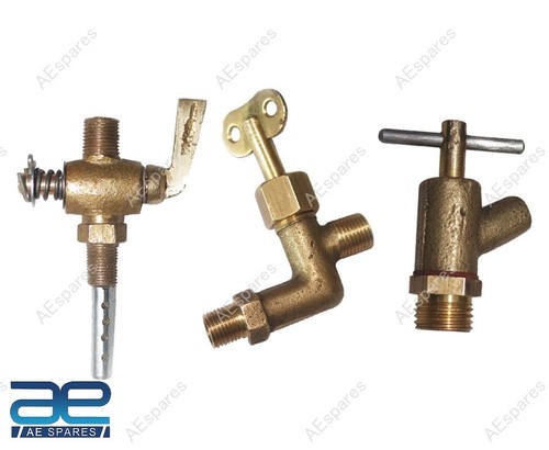 Fuel petcock set brass - fuel,