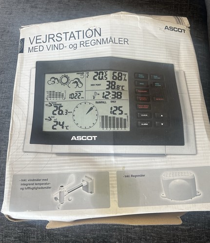 Ascot wireless weather station - ascot,