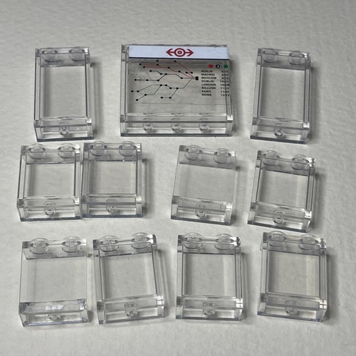 Lego clear translucent city - clear,