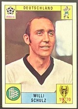 PANINI MEXICO 70 WORLD CUP GREEN 1970 - WILLI SCHULZ - DEUTSCHLAND