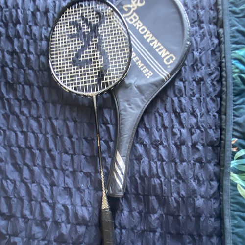 Browning never quits badminton - never,