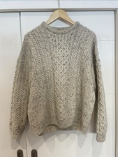 Carraig Donn Arran Jumper 100% Wool Size M