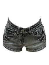 Women Y2K Denim Shorts Low
