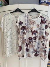 2x Next Bubble Hem T Shirts