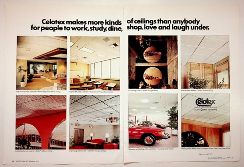 Celotex vintage magazine - magazine, ad