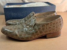 Pair Sanders Shoes - Paul - No. 2529L - Beige Size 10