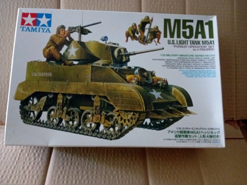 Preowned tamiya1 scale m5a1 - preowned,