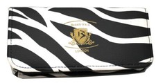 White zebra print scissors - white,
