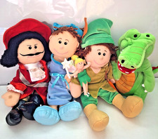 4 Puppets Peter Pan Captain