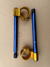 motorcycle clip on handlebars for 50mm diameter forks