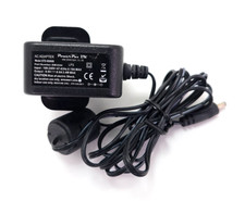 Power Pax UK AC Adapter 9V 0.6A DC Charger PSU STD-09006B 3-Pin Plug