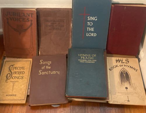 Antique mixed lot - lot, church