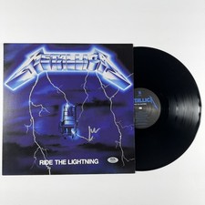 Lars Ulrich Signed Autographed