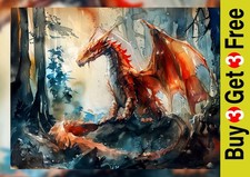 Mystical Forest Dragon