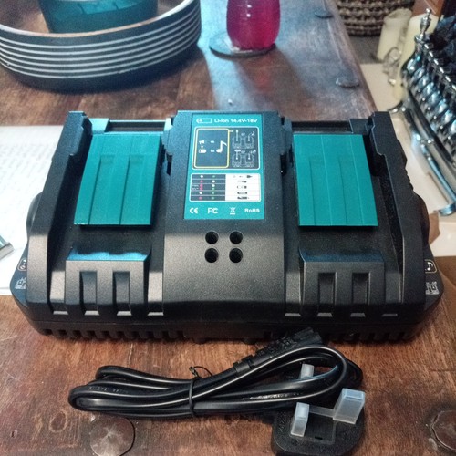 Dual fast charger for makita - fast,