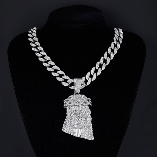 Iced out jesus - jesus, pendant