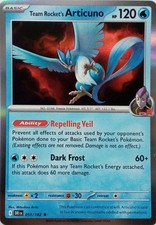 051/182 TEAM ROCKET'S ARTICUNO RARE HOLO DESTINED RIVALS POKEMON CARD