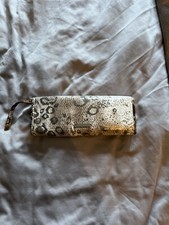 Beautiful Star By Julien Macdonald Sequin Beige Animal Print Clutch