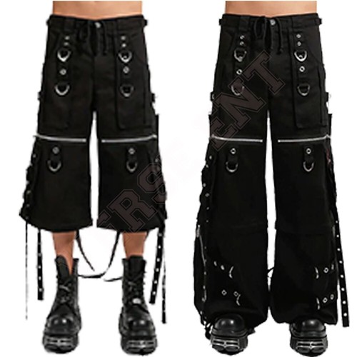 Men gothic pants black jam - pants,