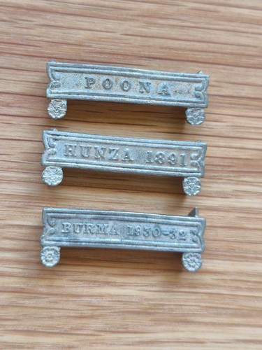 Military medal clasps - military,