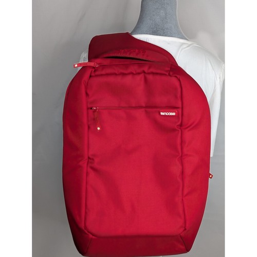 Incase red laptop backpack - incase,
