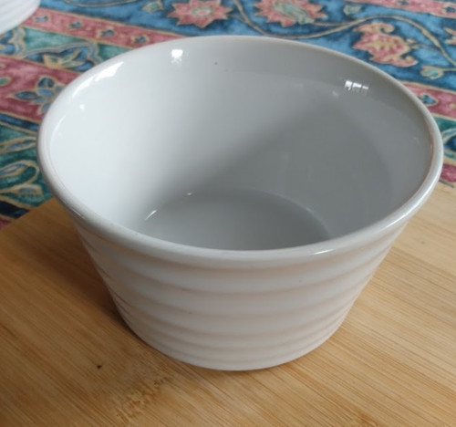 Sainsbury round white ceramic - round,