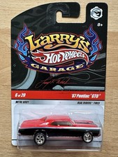 Hot Wheels Larry’s Garage 67 Pontiac GTO Real Riders 1:64