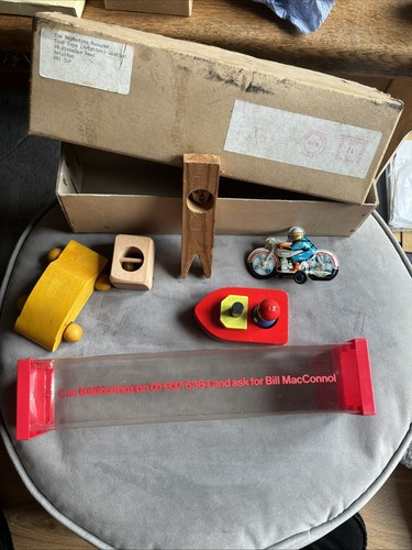 1979 toy sample - box, toys