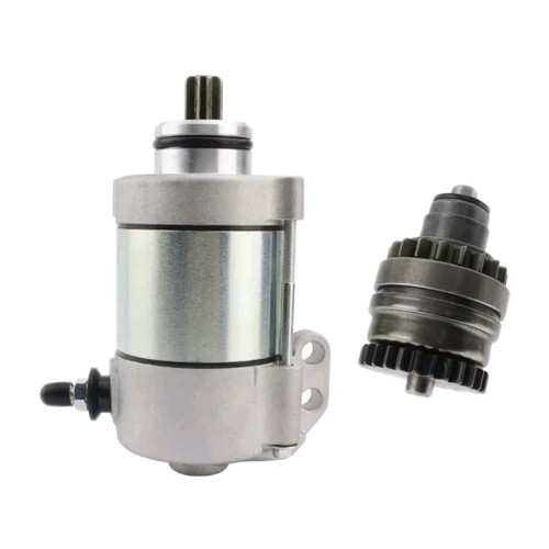 Starter motor with drive gear - drive,