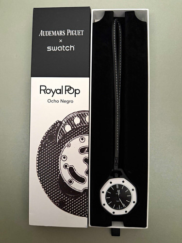 Swatch royal pop ocho negro - pop,