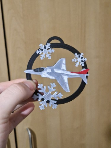 Harrier jump jet baubles - harrier,