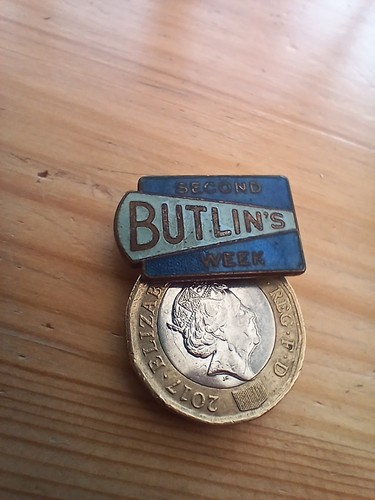Vintage butlins second - vintage,