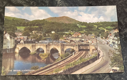Unused postcard llangollen - -,