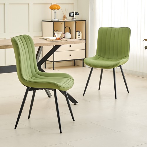 Dining chair set faux - set,