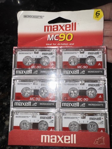 New maxell mc90 - maxell, microcassette